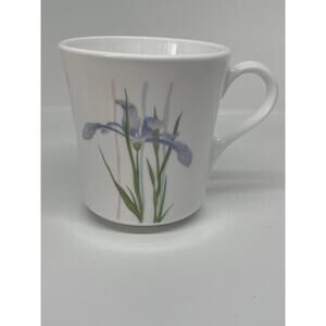 Corning Ware Corelle Shadow Iris Coffee Cup Mug Vintage Made in USA 8oz